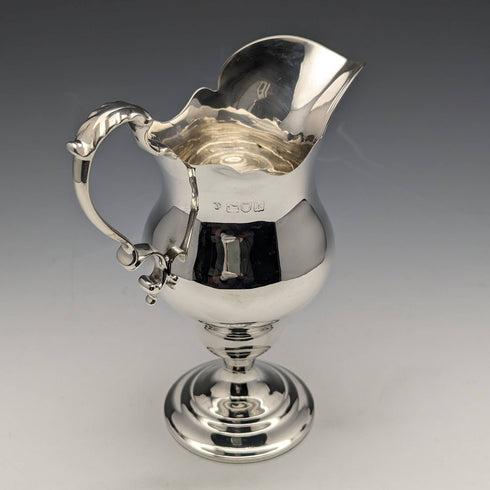 1905年 英国アンティーク 純銀製 クリームジャグ 160g